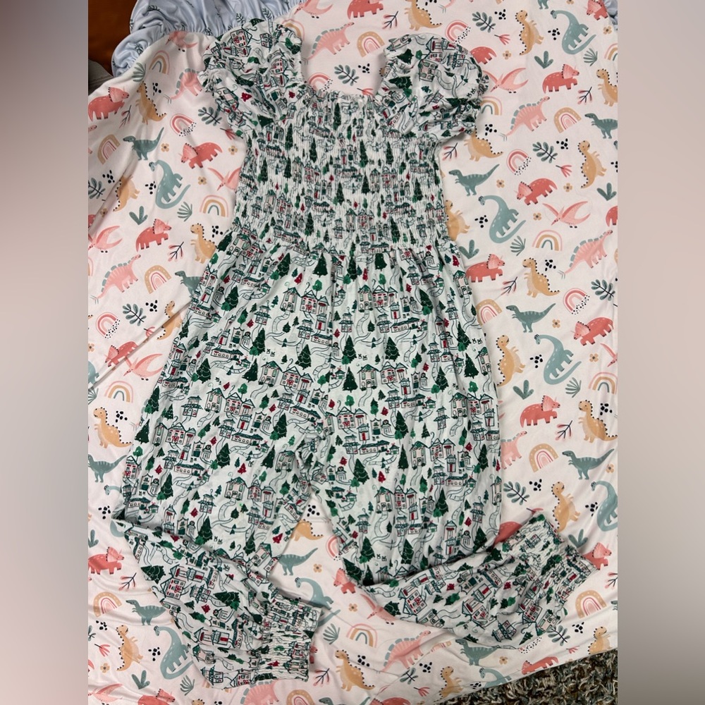 Sweethoney Christmas Romper size 9